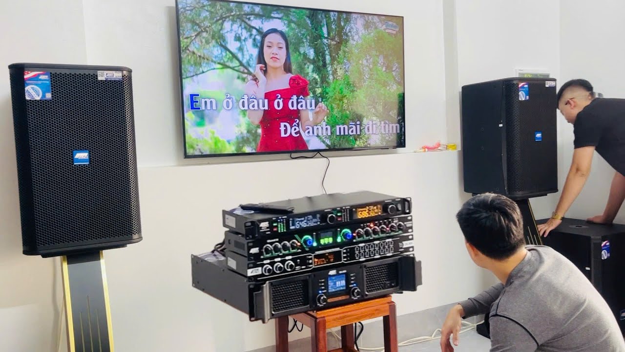 Lắp đặt Dàn Karaoke Mỹ 26tr Đồng Bộ ETC ở Ninh Bình cho Cô chú Chi Hát Tết 0374684491