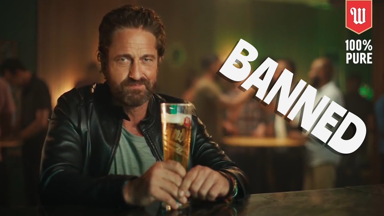 This Gerard Butler Windhoek Beer Commercial was Banned in South Africa