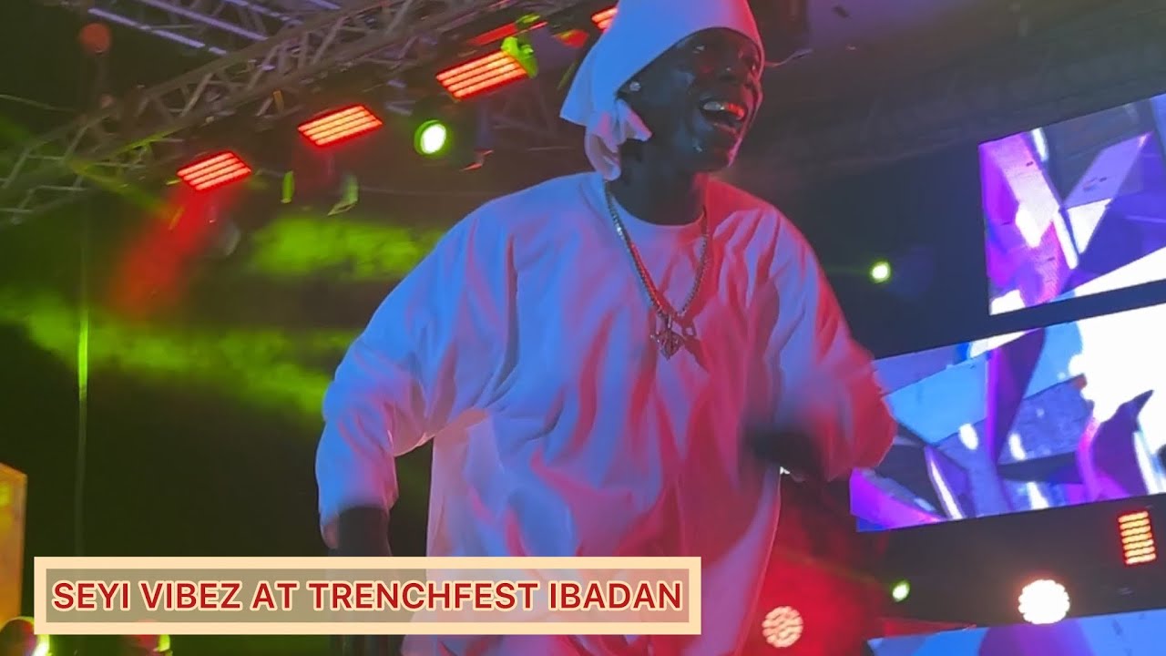 Seyi Vibez takes Ibadan by storm at TrenchFest 2024!