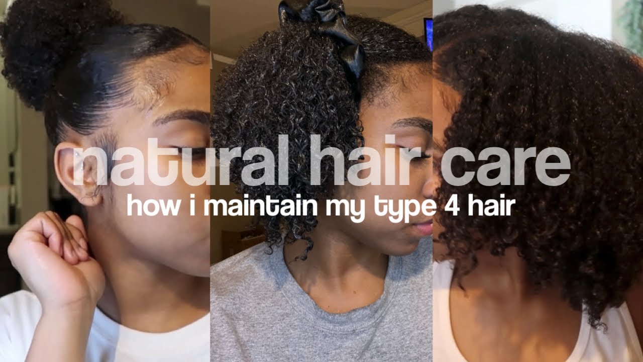 HAIR CARE E01: how I take care of my natural 4a hair