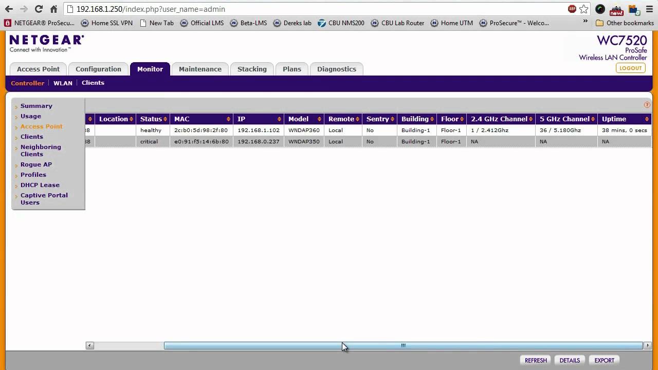 NETGEAR ProSAFE Wireless Controller
