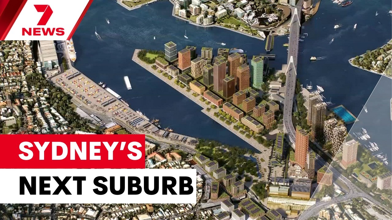 The Bays to become Sydney’s new suburb on site of Glebe Island | 7NEWS