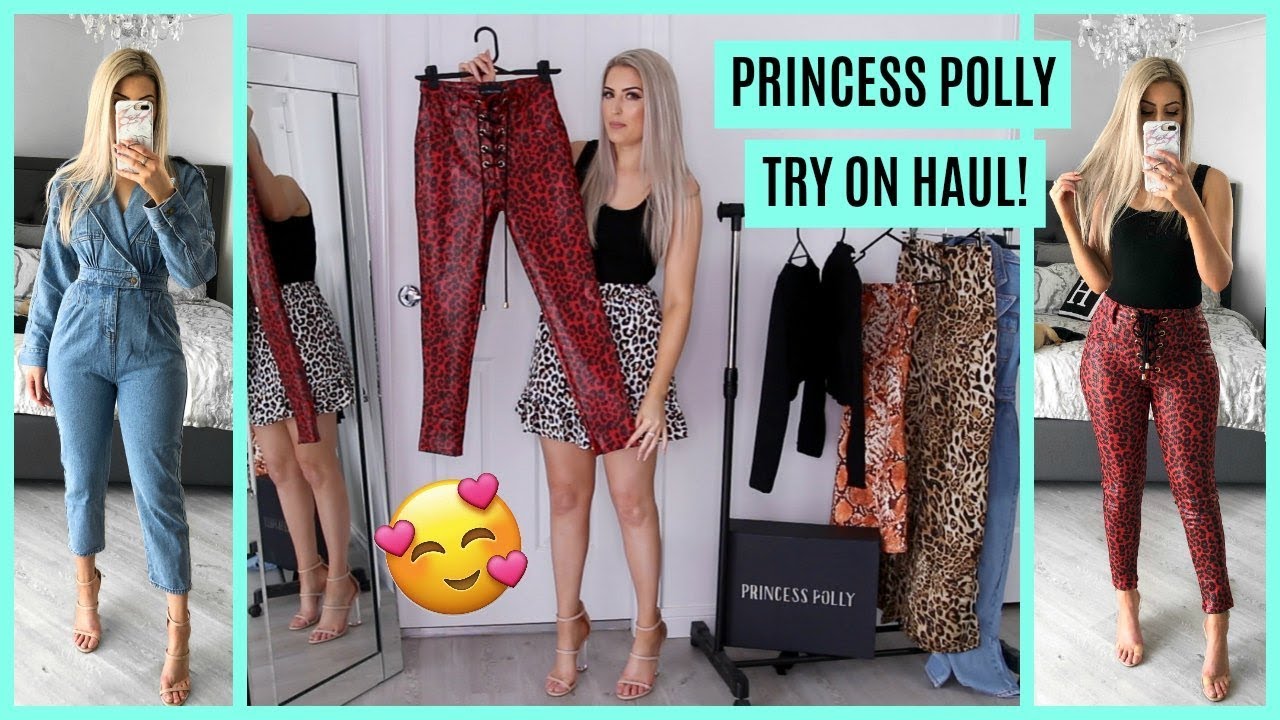 PRINCESS POLLY TRY ON HAUL | HANNAH SCHRODER