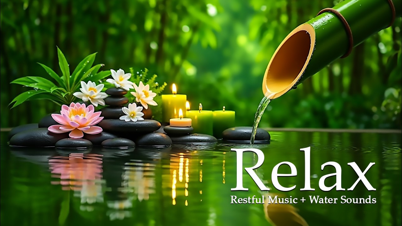 Relaxing Music Haven 🌿 Calm Piano and Flowing Water Sounds