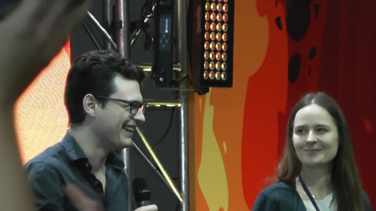 Выступление четы Декарт на Comic Con Russia 2018