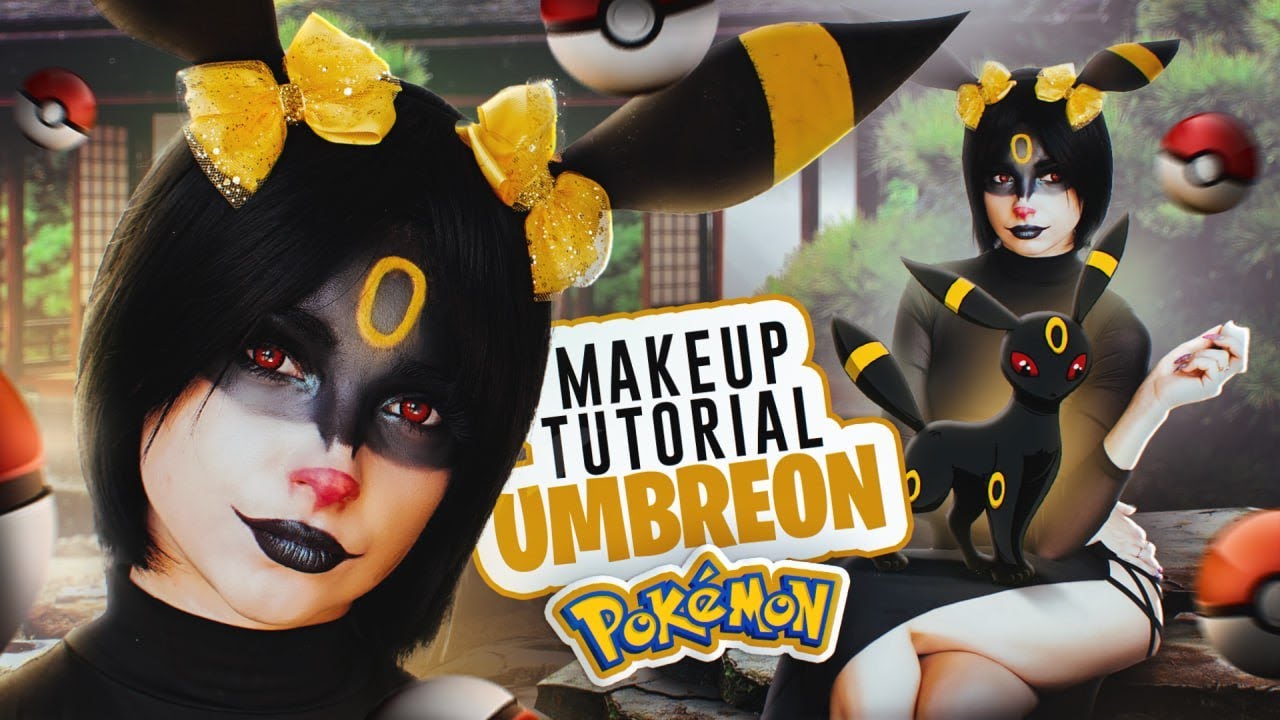 POKEMON Umbreon - Cosplay makeup tutorial ❤️【NataliMix】