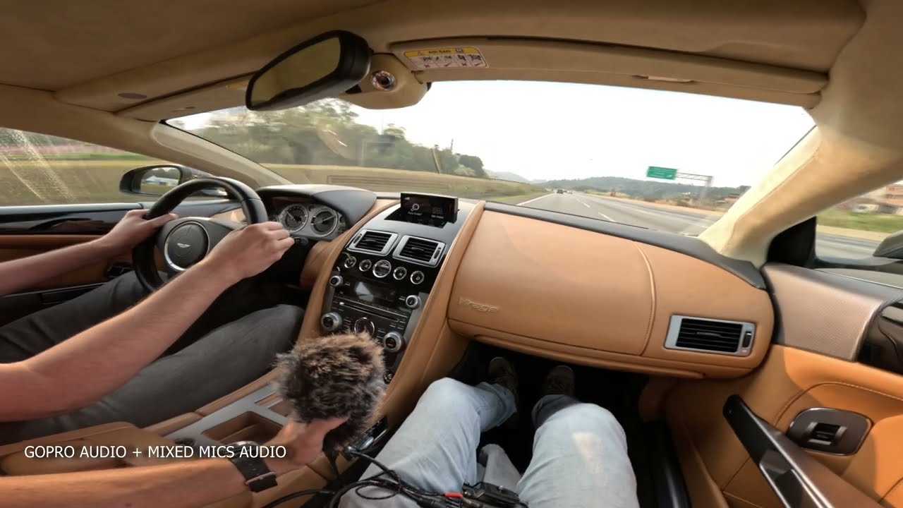 LOUDEST Aston Martin Virage V12 with Secret Weapon Exhaust! | Sound Recordings for Assetto Corsa
