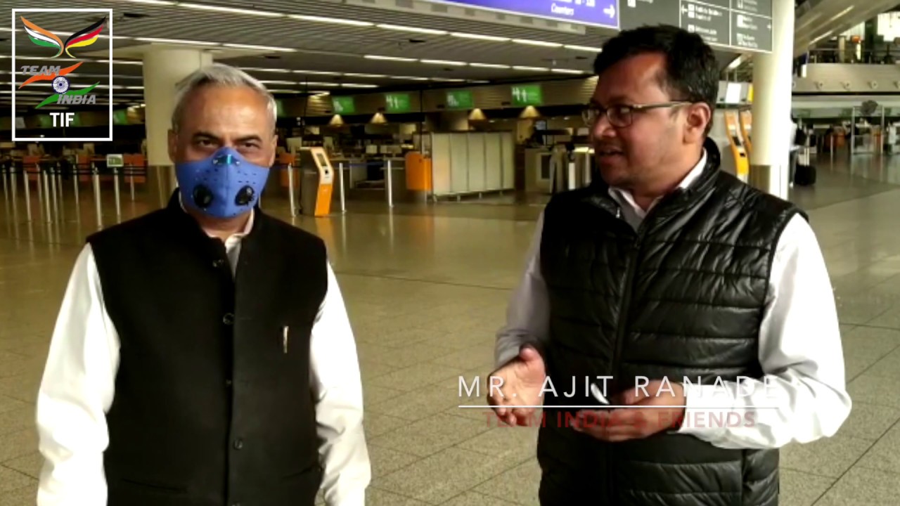Vande Bharat Mission in Germany ( Frankfurt to Mumbai flight on 10th June 2020) - Video by TIF