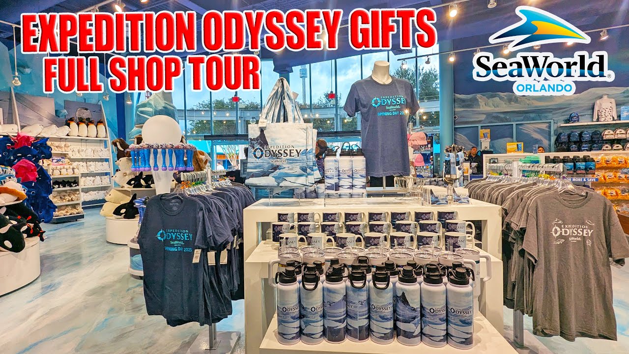 Inside Expedition Odyssey Gifts at SeaWorld Orlando (2025) [4K]