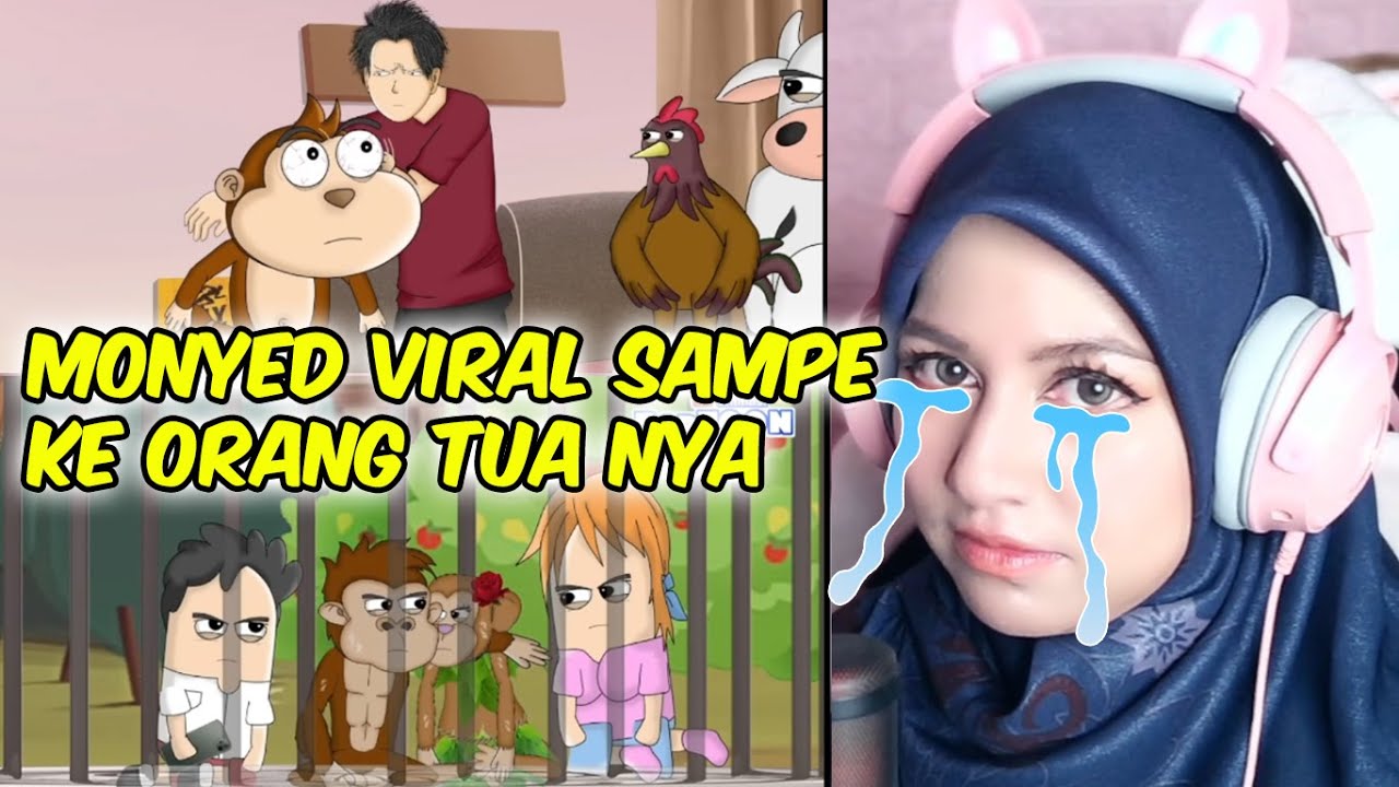 React Animasi PODTOON - RINDU PART.2 | KOK JADI SEDIH!!!