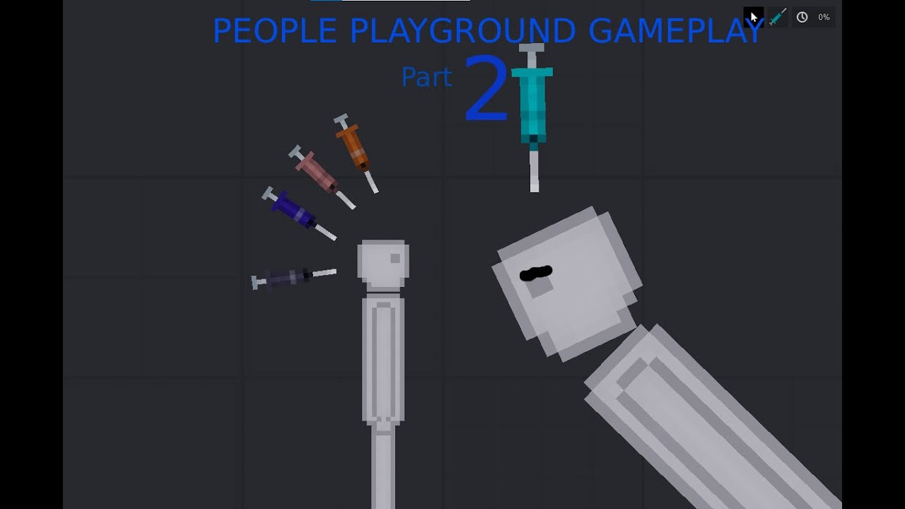 slow simple People playground gameplay part 2 (Silent Gameplay)