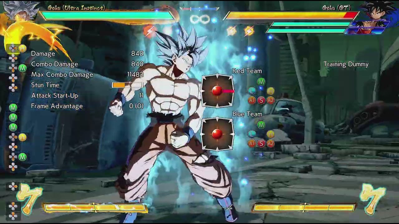 MUI Goku TOD loop DRAGON BALL FighterZ