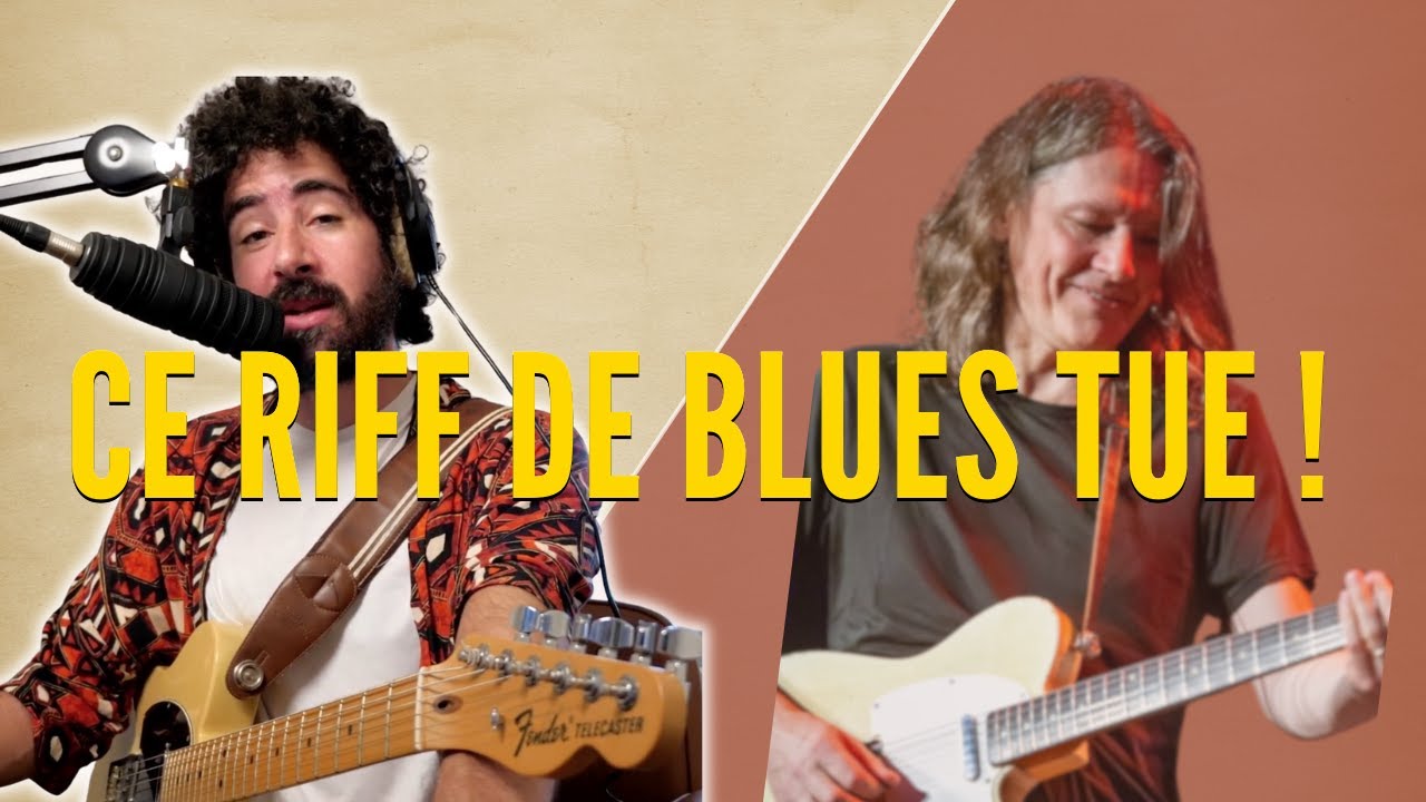 2 MESURES de BLUES qui TUENT (Robben Ford - Rose of Sharon)