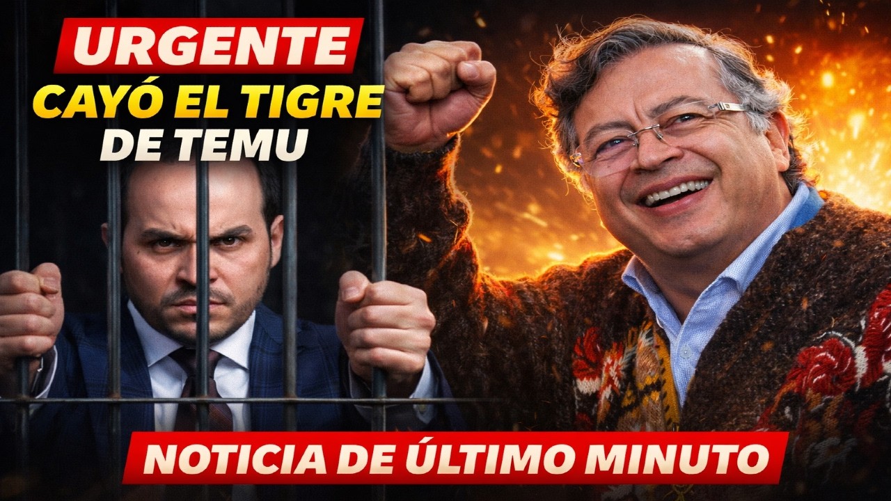 🚨 URGENTE cayó el “Tigre de Temu”  NOTICIA de último MINUTO