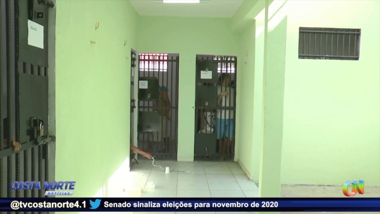 Presos na central de flagrantes de Parnaíba são transferidos para  Esperantina e Campo Maior