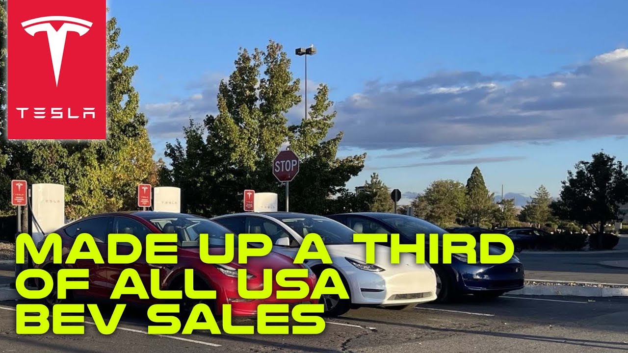 California Made Up a Third Of All USA BEV Sales