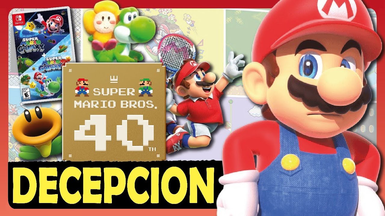 El 40 Aniversario de Mario Terminó Siendo DECEPCIONANTE
