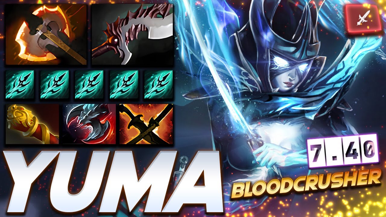 Yuma Phantom Assassin Bloodcrusher - 7.40 - Dota 2 Pro Gameplay [Watch & Learn]
