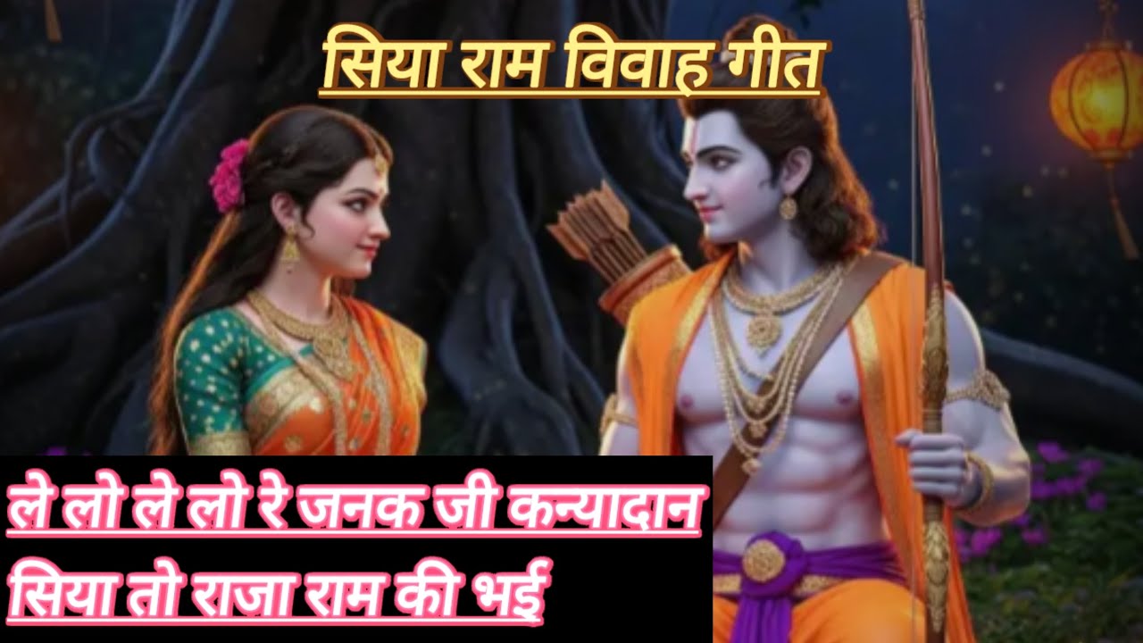 सिया राम विवाह गीत। Janak Nandini। ले लो ले लो रे जनक जी कन्यादान।#viralvideo#siyaram।कन्यादान भजन।