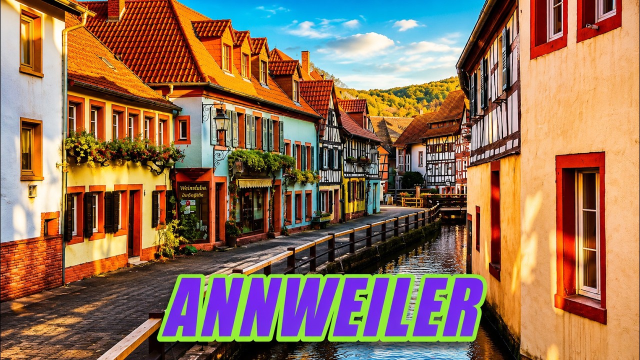 This Hidden German Town Will Surprise You | Annweiler in 4K