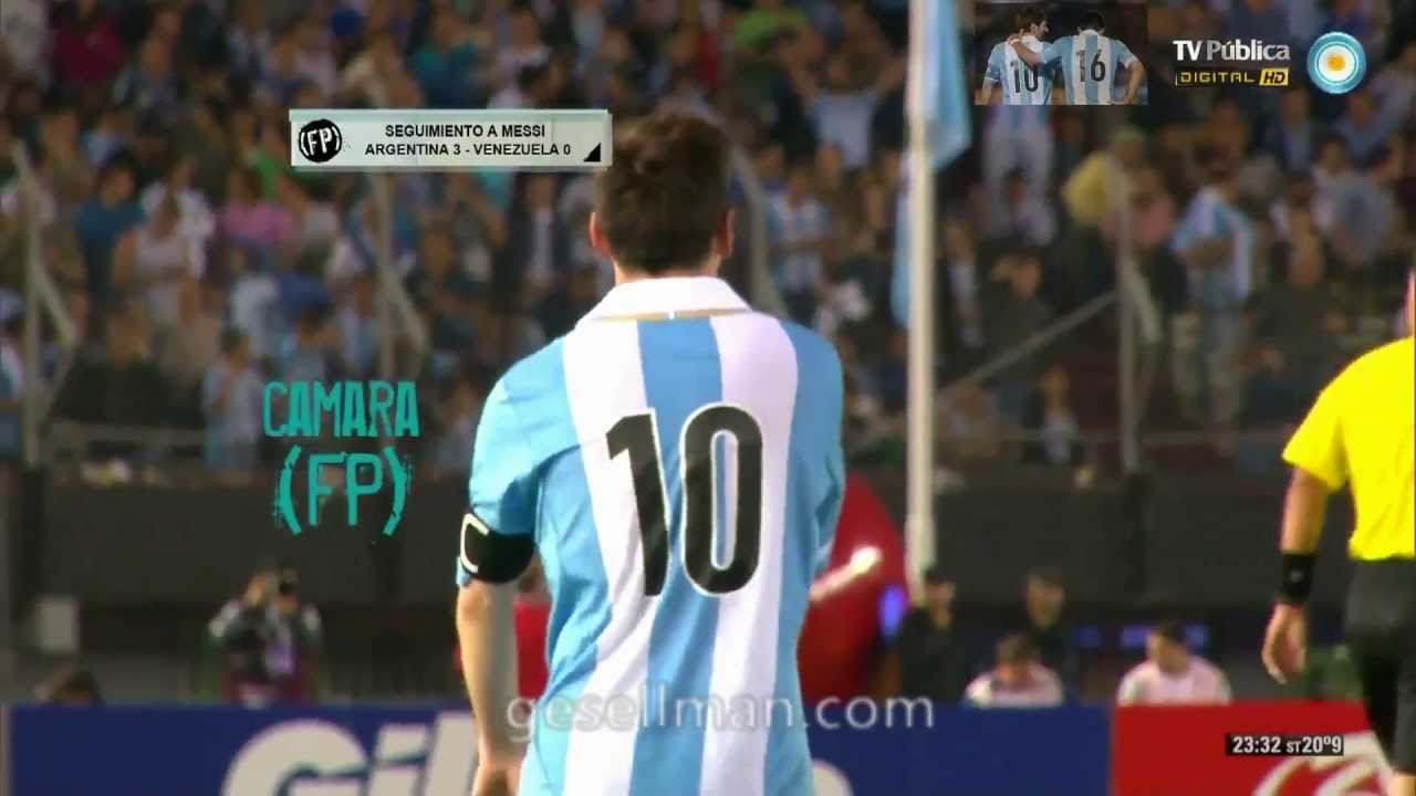 Seguimiento a Messi 1080p HD