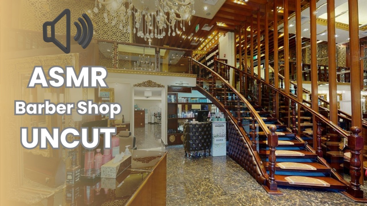 Uncut | ASMR Barber Visit | Premium Men's Salon in Qatar 💈
