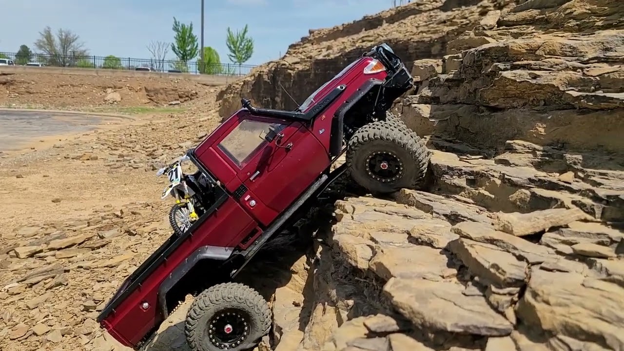 TRX4 LC70 Rock Crawling Ledges