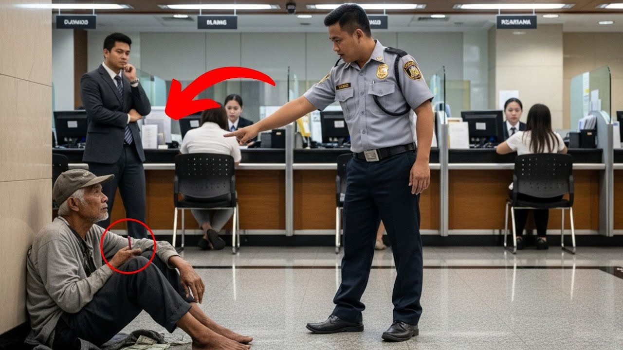 Paano ang MATANDA na WALANG TIRAHAN ay Nakapagbago ng Kanyang Buhay sa Bangko?
