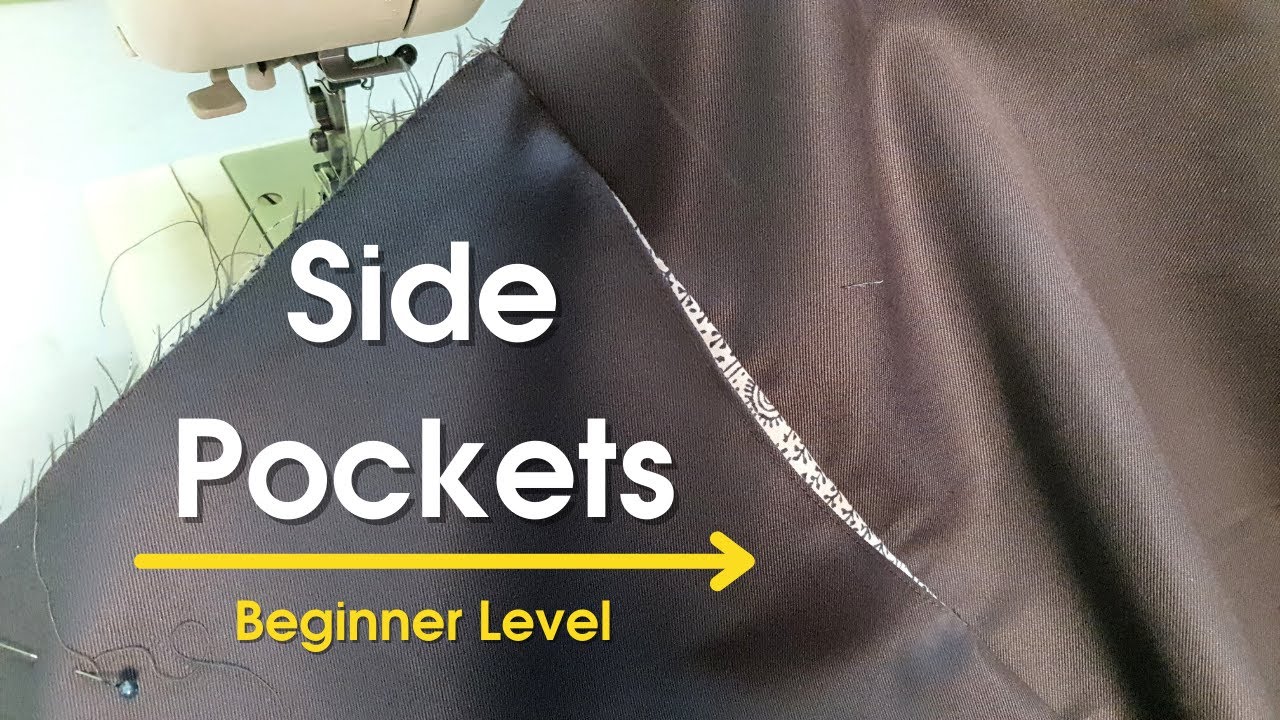 Pocket Tutorial | Easy Side Pocket | Pajama Pants , Joggers