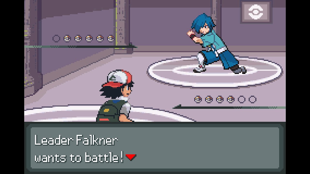 Pokemon Crystal Advance Redux • Leader Falkner
