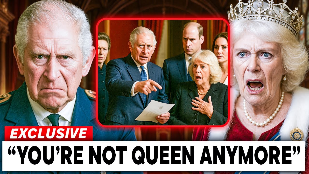 2 MIN AGO: Charles STRIPS Camilla of Queen Consort Title During Emergency Meeting