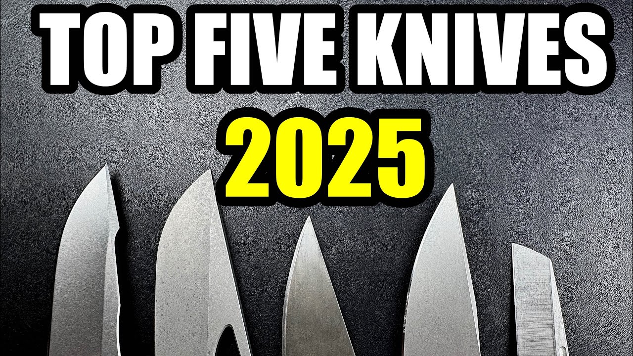Топ-5 лучших складных карманных ножей 2025 года | Мои самые часто используемые ножи для повседнев...