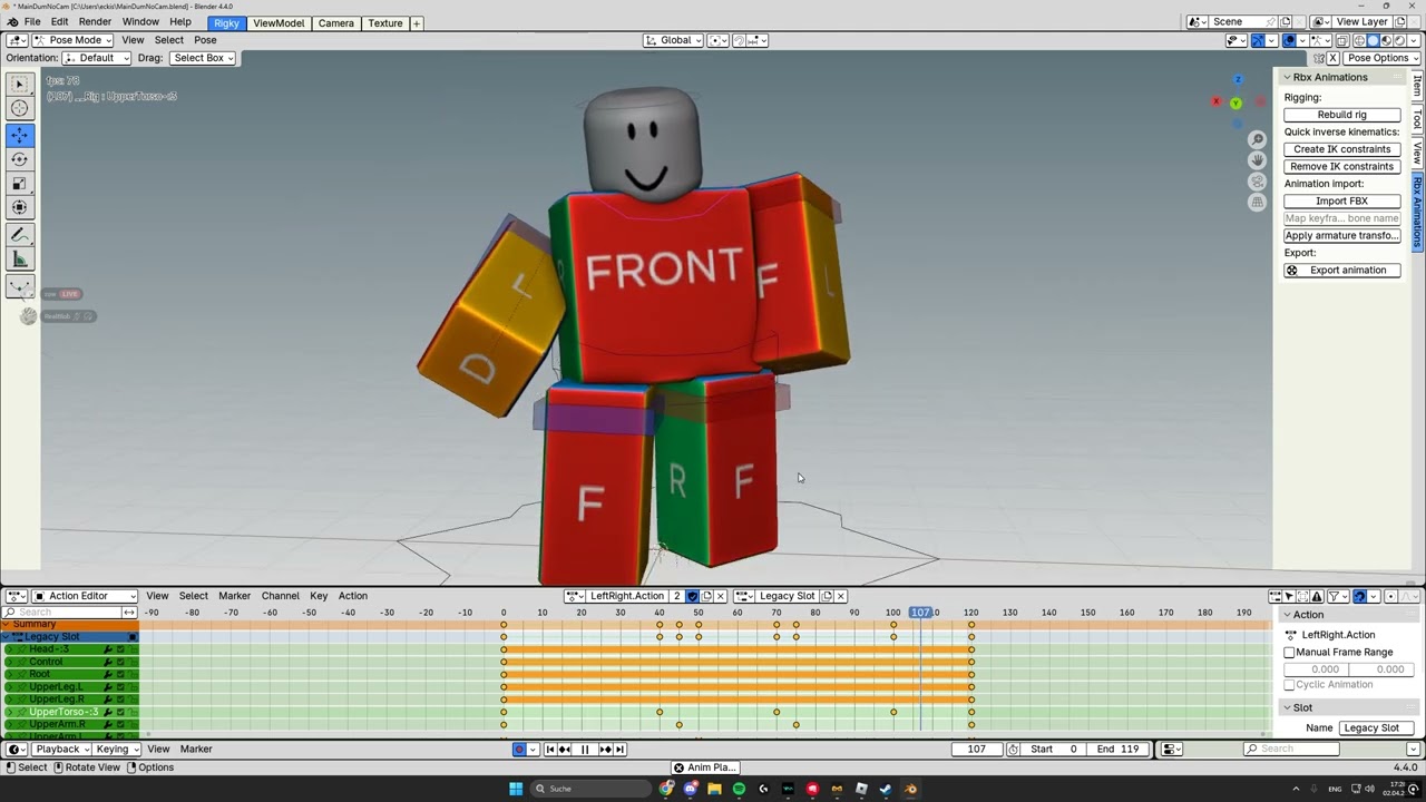 The BETTER idle animation tutorial for Roblox rigs BLENDER