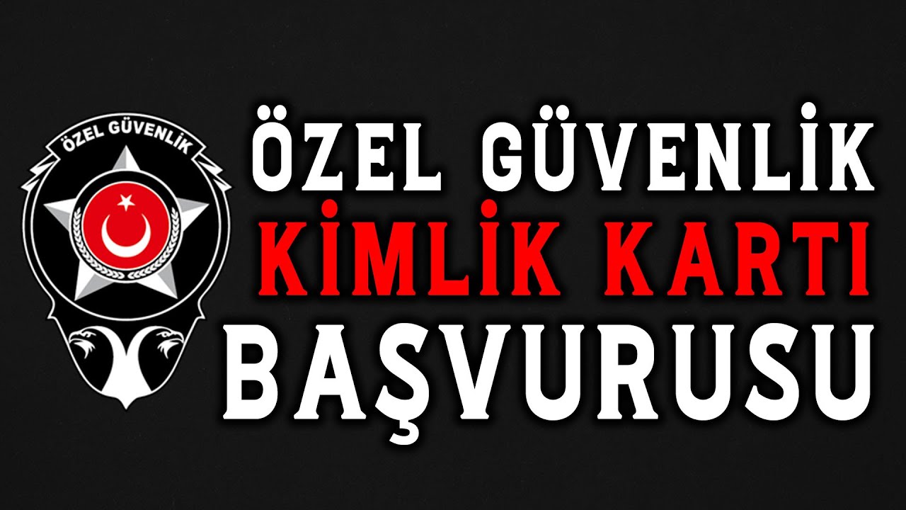 E DEVLET ÜZERİNDEN ÖZEL GÜVENLİK KİMLİK KARTI BAŞVURUSU #ögg #özel #güvenlik #kimlik #başvurusu