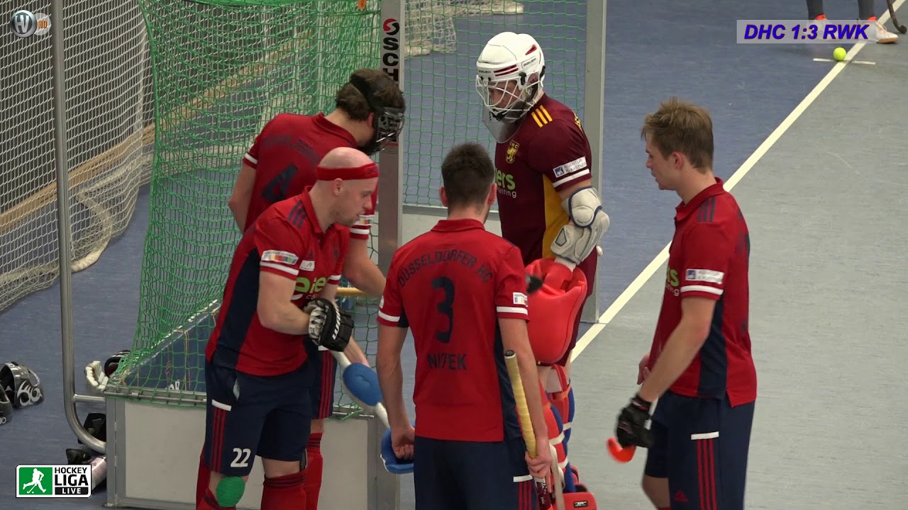 1. Hallenhockey-Bundesliga Herren DHC vs. RWK 15.12.2019 Highlights