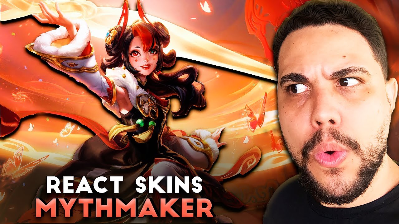 REACT: SKINS MYTHMAKER/CRIADORAS MÍTICAS DO WILD RIFT! | LEAGUE OF LEGENDS: WILD RIFT | LOL | WR