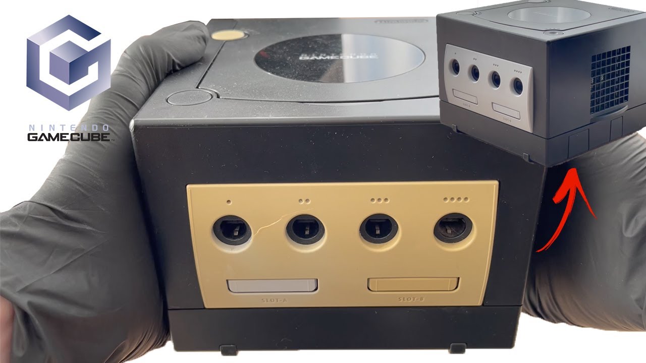 Nintendo Gamecube Retro Console Restoration - Deep Cleaning and Retrobright #PH1