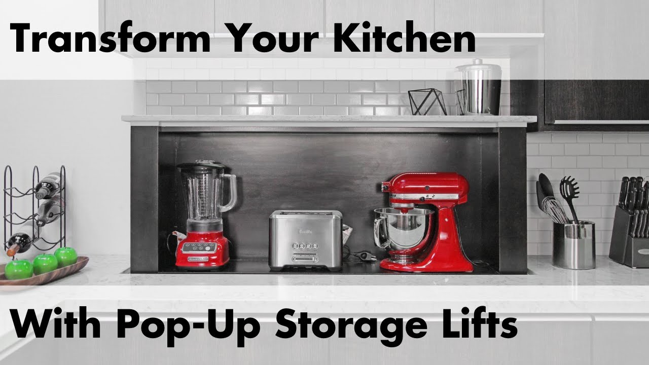 How Pop-Up Storage Lifts Can Transform Any Kitchen