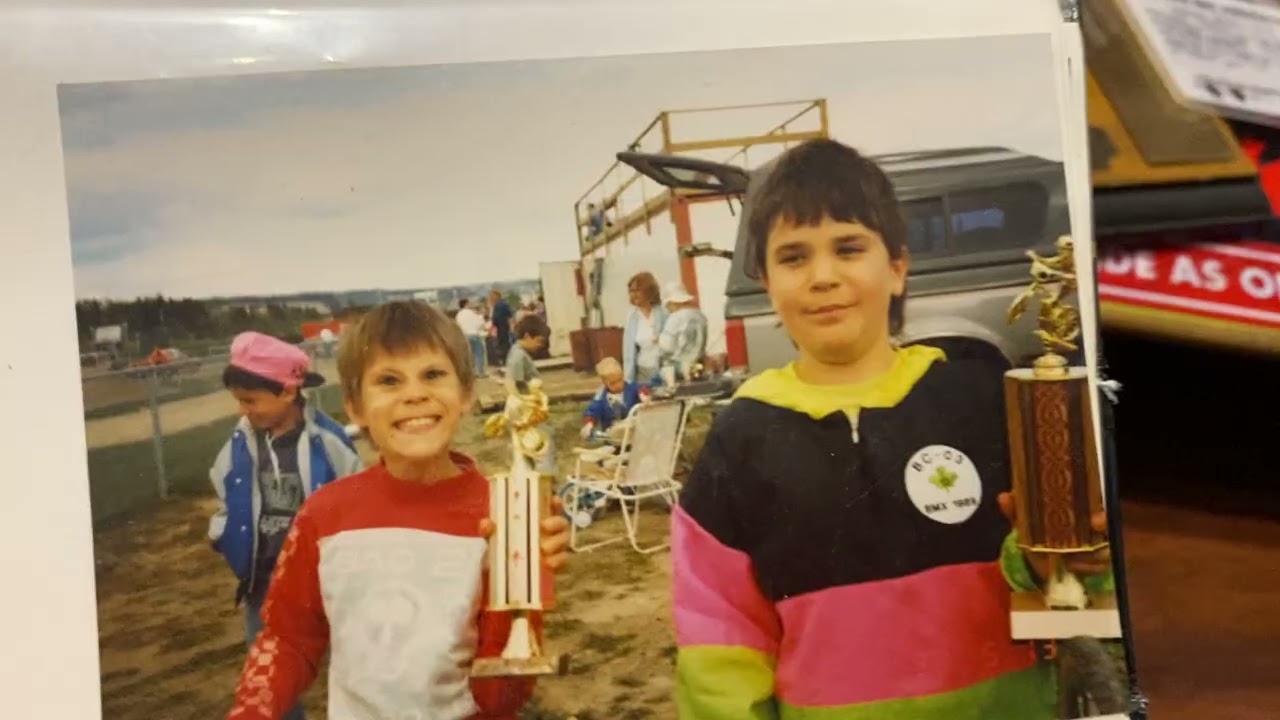 Гонки в самом конце эпохи старой школы, где все начиналось #bmxracing #backintheday #bmx
