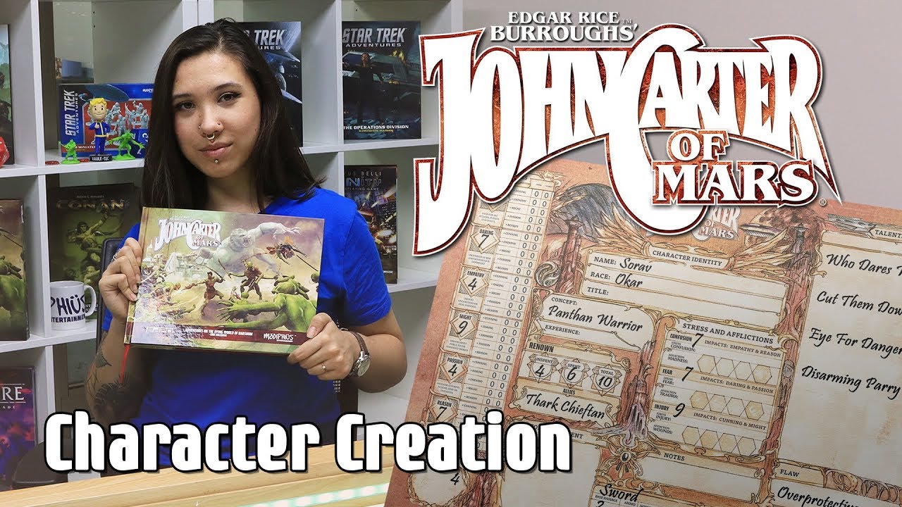 John Carter of Mars - Character Creation