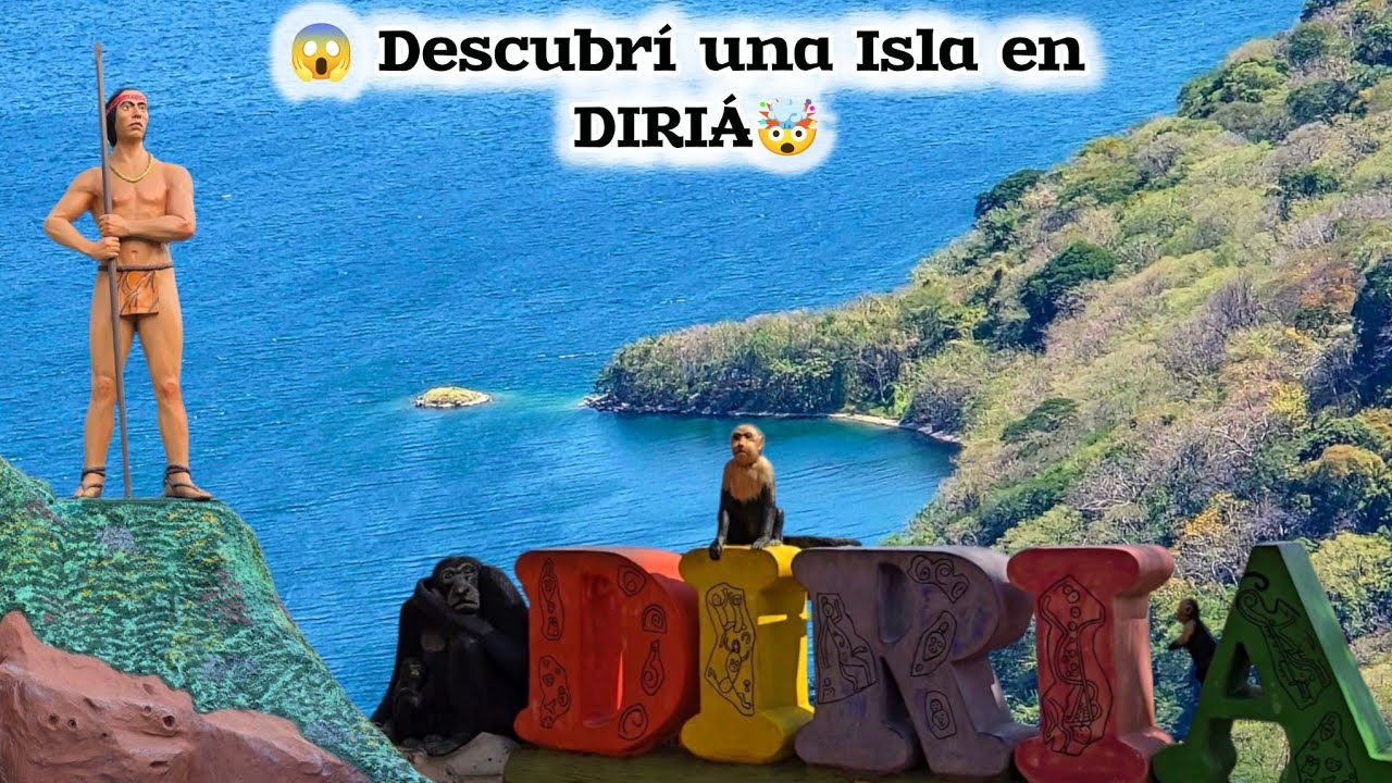 Así es DIRIÁ #GRANADA, Mirador EL BOQUETE y su Isla en La Laguna de Apoyo #Nicaragua #Viral #Turismo