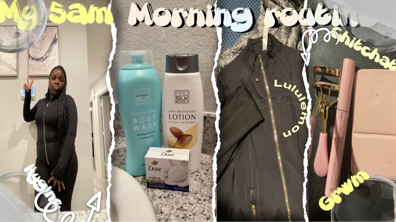 MY 5AM MORNING ROUTINE *VERY REALISTIC*|| GRWM, CHITCHAT,HYGINE AND MORE🫧 Vlogmas week 1