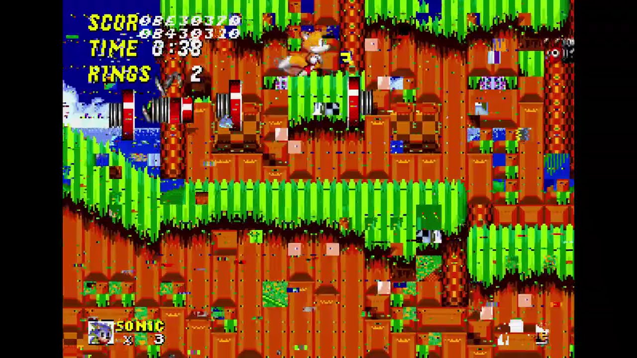 (Game Corruption) Sonic 2 CD Remix Part 1