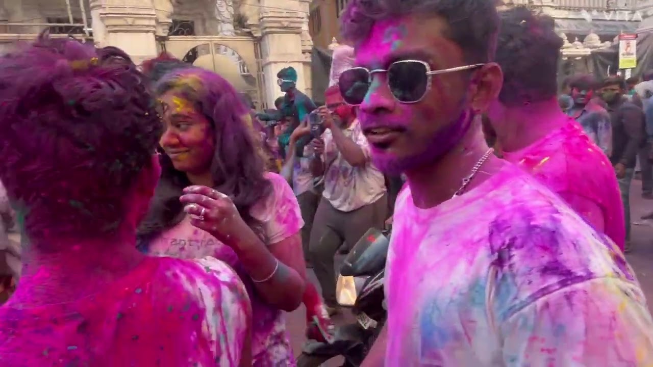 Holi Celebration 2025,Chennai Sowcarpet, #holi2025 #sowcarpetholi #chennaiholi2025