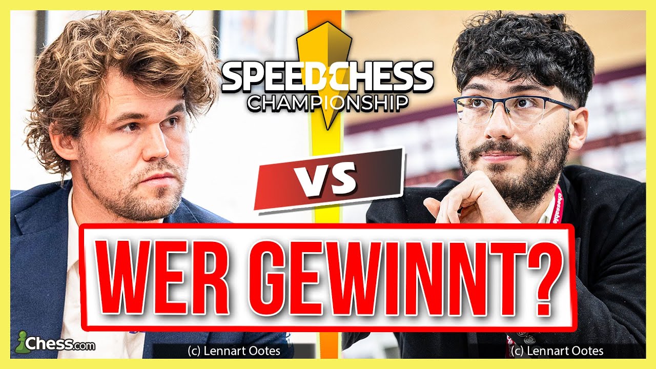 Carlsen oder Firouzja? Wer gewinnt die Speed Chess Championship?