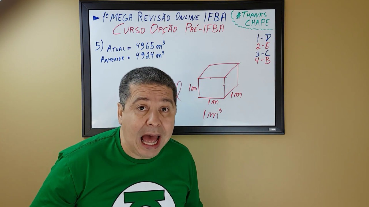 IFBA 2016 - MEGA REVISÃO - Parte 3