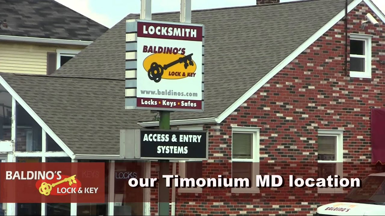 Timonium Lutherville Locksmith |  Baldino's Lock and Key is a locksmith shop in Lutherville Maryland