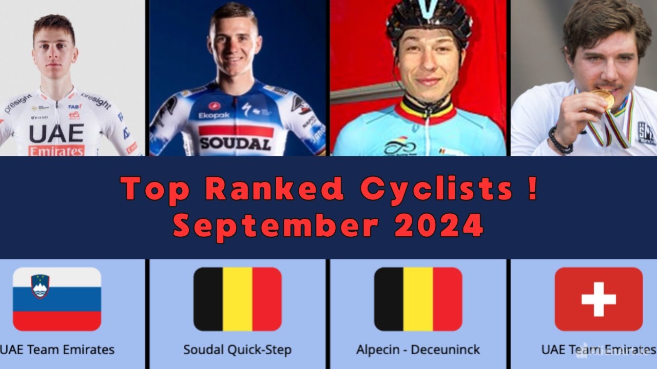 UCI World Ranking | Cycling | September 2024  🚴