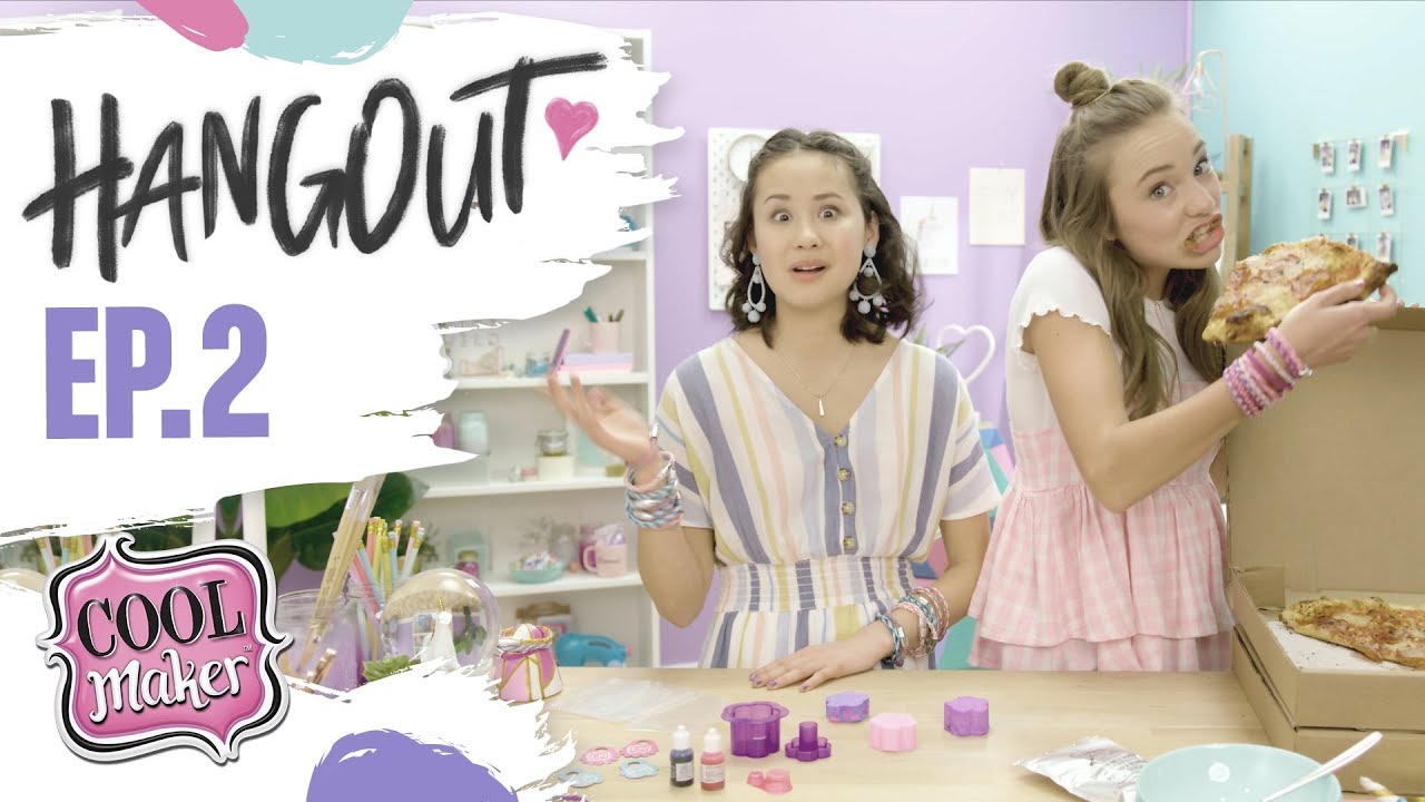Cool Maker | Cool Maker Hangout | Episode 2 &ndash; Prezzies and Pizza!