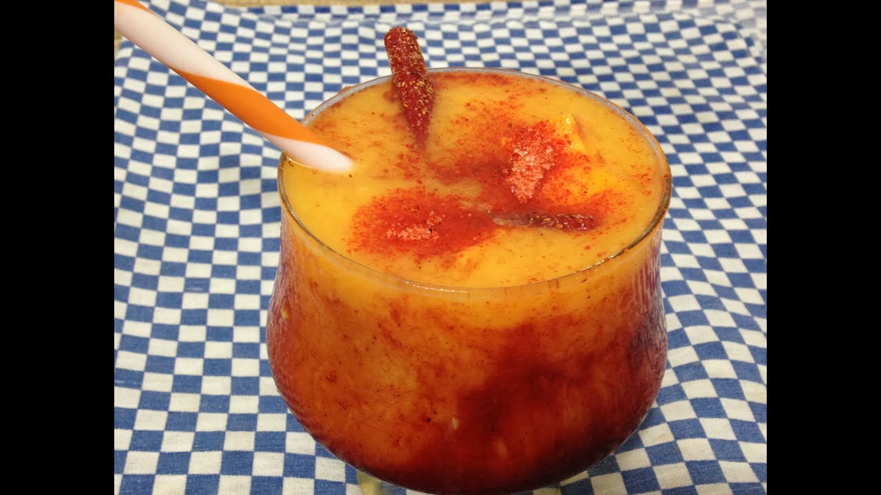 Chamoyada de Mango/C&oacute;mo Hacerla/Mi Gusto Pulposo